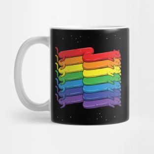 Rainbow Cats Mug